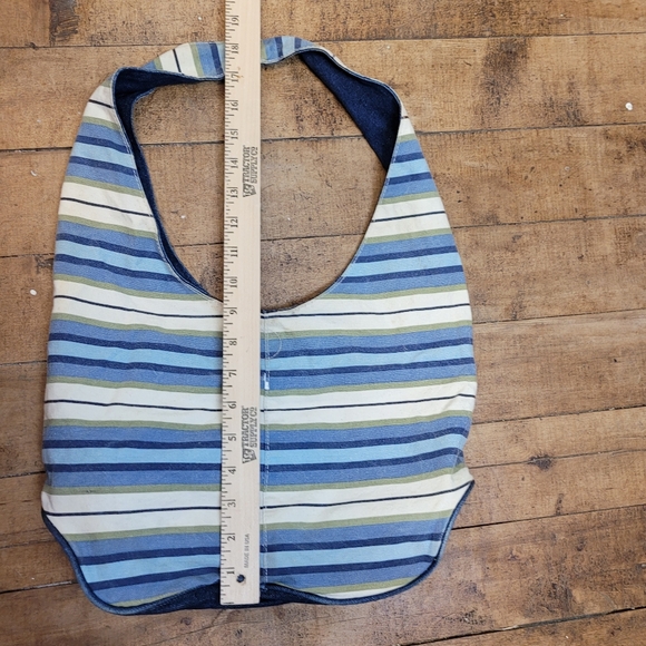 Reversible jean purse - Picture 7 of 12